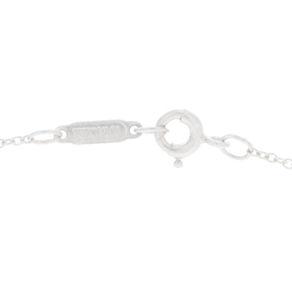 Tiffany Platinum Diamond Small Cross Pendant Necklace 4 of 7