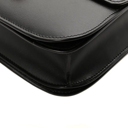Celine Box Calfskin Medium Classic Box Flap Bag Black 10 of 11