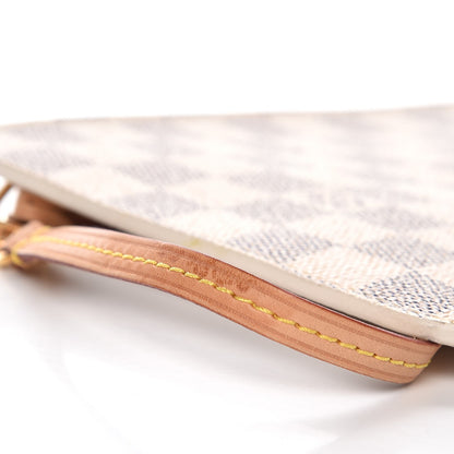 Louis Vuitton Damier Azur Neverfull MM GM Pochette 9 of 9