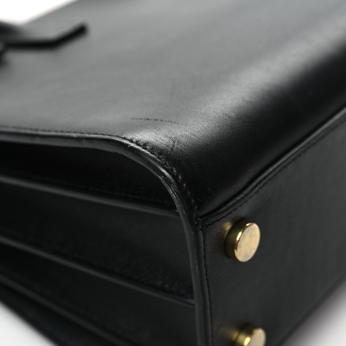 Calfskin Nano Sac De Jour Black