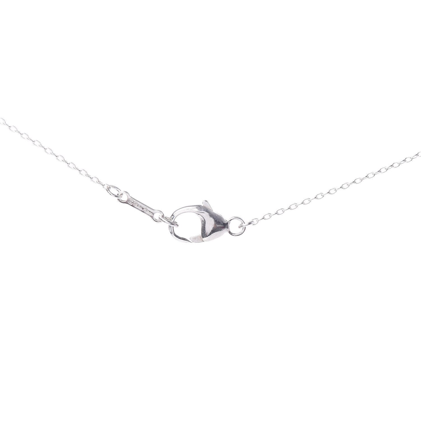 Sterling Silver Large Paloma's Melody Circle Pendant Necklace