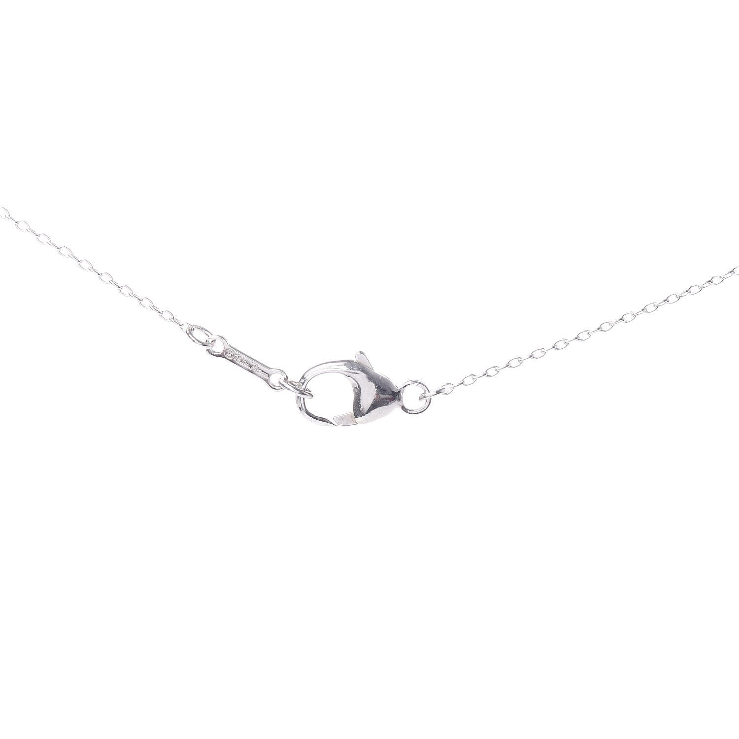 Tiffany Sterling Silver Large Paloma's Melody Circle Pendant Necklace 5 of 6