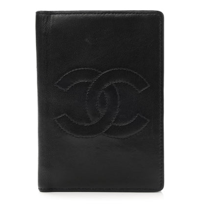 Chanel Lambskin Timeless CC Card Holder Wallet Black 1 of 10