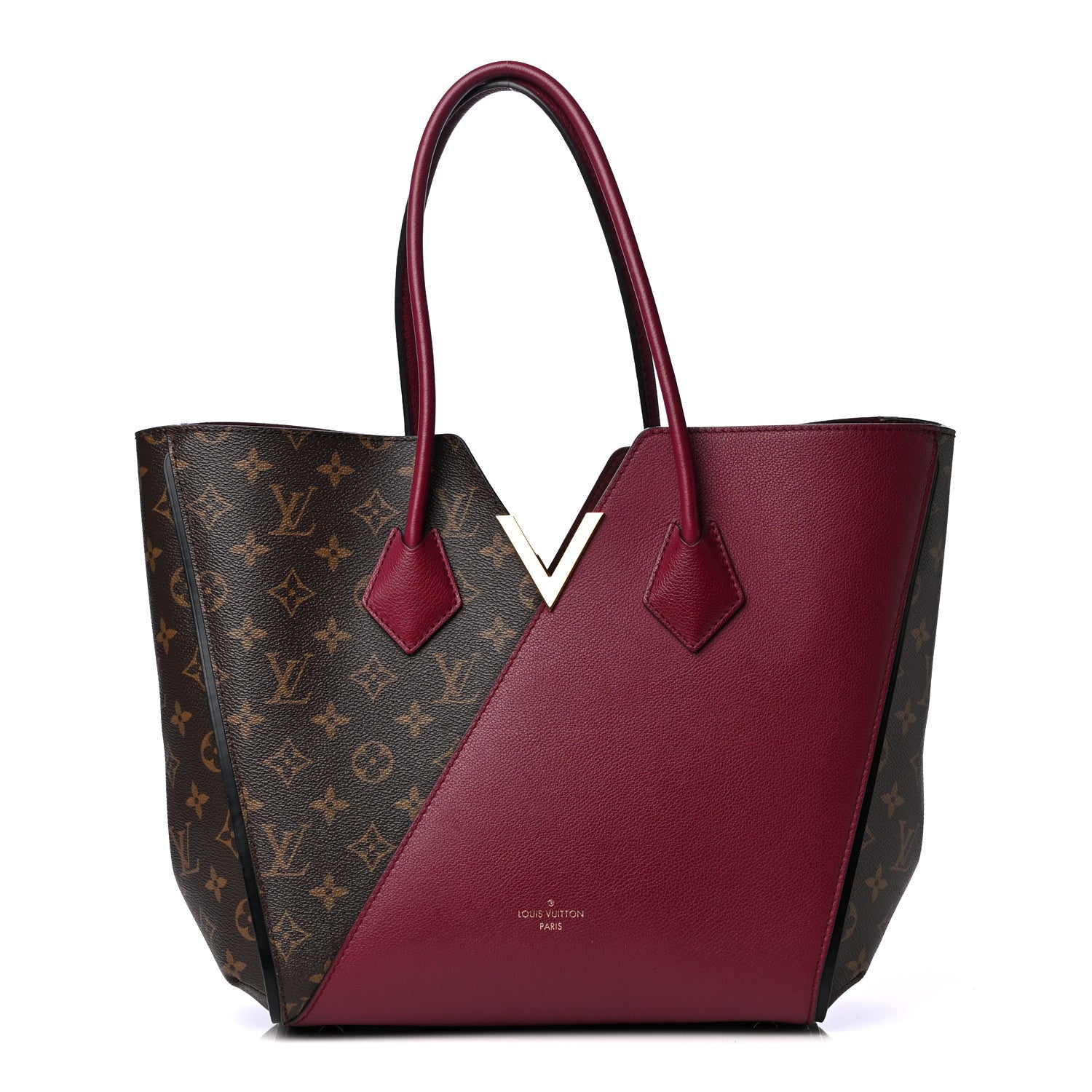 Louis Vuitton Calfskin Monogram Kimono Tote Grape 1 of 5