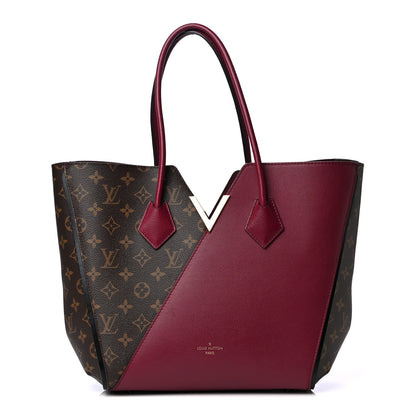 Louis Vuitton Calfskin Monogram Kimono Tote Grape 1 of 5