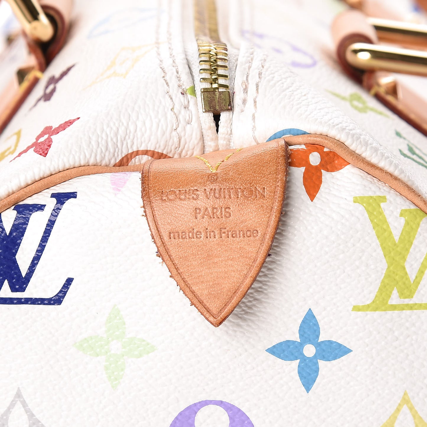 Monogram Multicolor Speedy 30 White