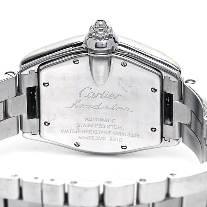 Cartier Stainless Steel 37mm Roadster Automatic Watch 4 of 5