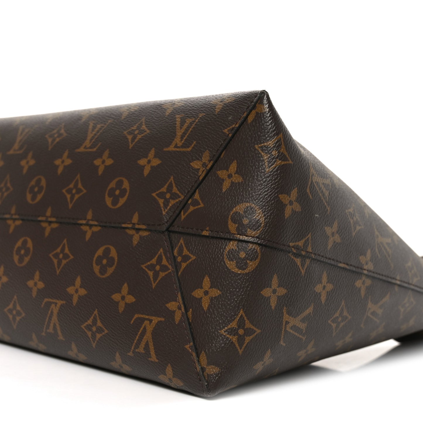 Monogram Flower Hobo Caramel