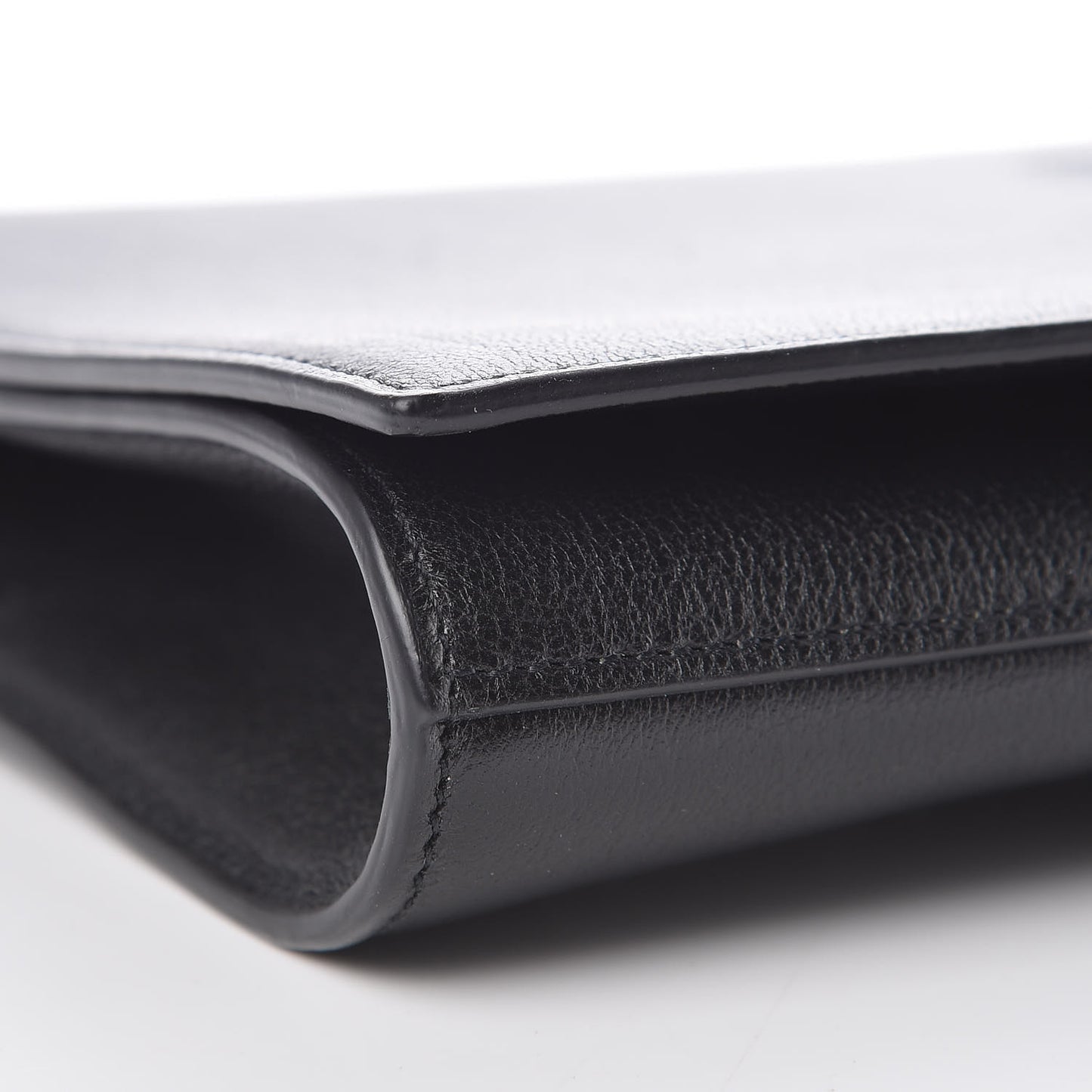 Calfskin Monogram Large Belle De Jour Clutch Black