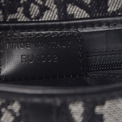 Christian Dior Monogram Saddle Bag Black 7 of 7
