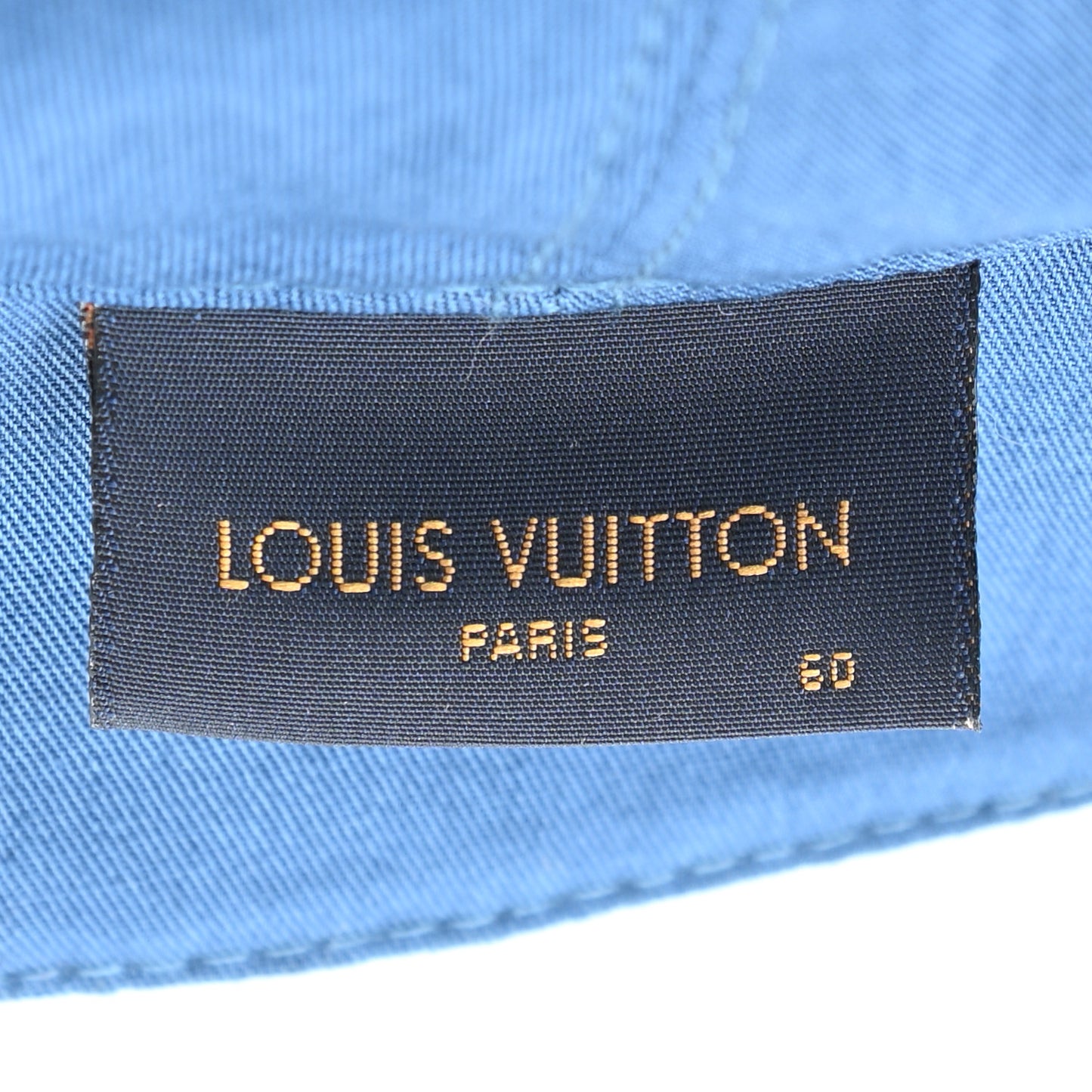 Monogram Denim Transformable Bob Bucket Hat 60 Blue