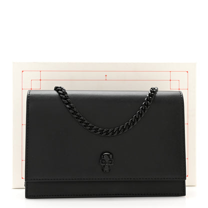 Alexander McQueen Calfskin Mini Skull Chain Crossbody Bag Black 10 of 10