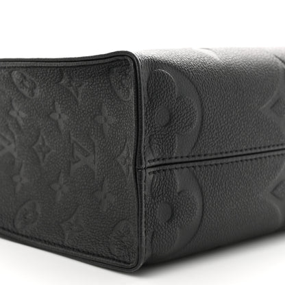 Louis Vuitton Empreinte Monogram Giant Onthego PM Black 8 of 10