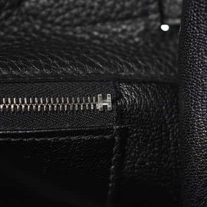 Hermes Taurillon Clemence Retourne Kelly 40 Black 12 of 34
