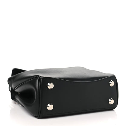 Balenciaga Natural Smooth Calfskin Mini Rodeo Top Handle Handbag Black 4 of 9