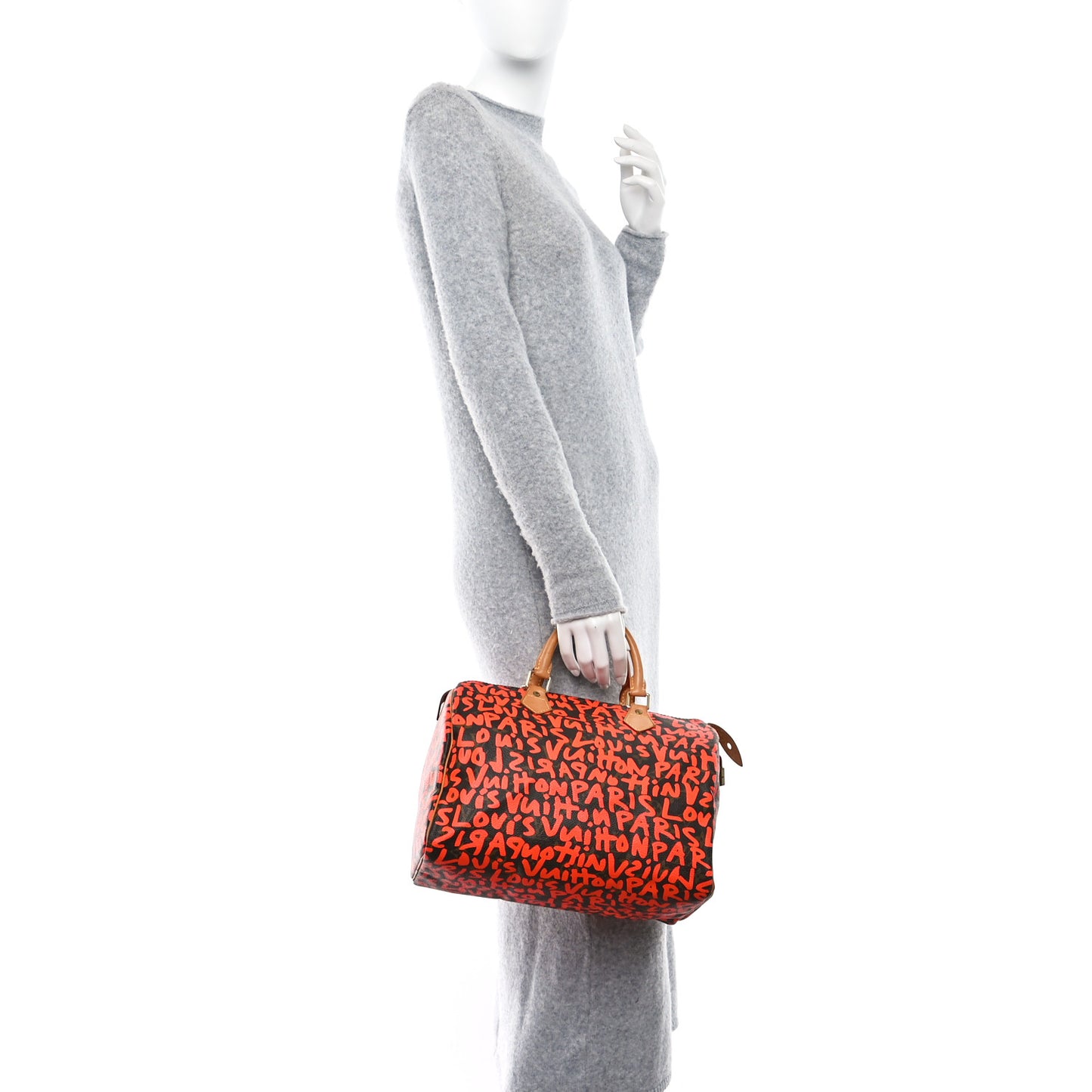 Monogram Graffiti Speedy 30 Orange