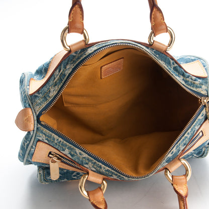 Louis Vuitton Monogram Denim Neo Speedy Blue 5 of 8