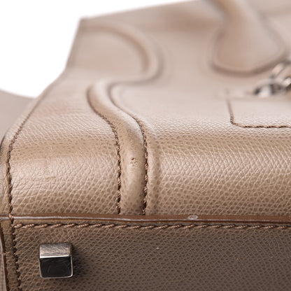 Celine Grained Calfskin Medium Phantom Luggage Taupe 16 of 20
