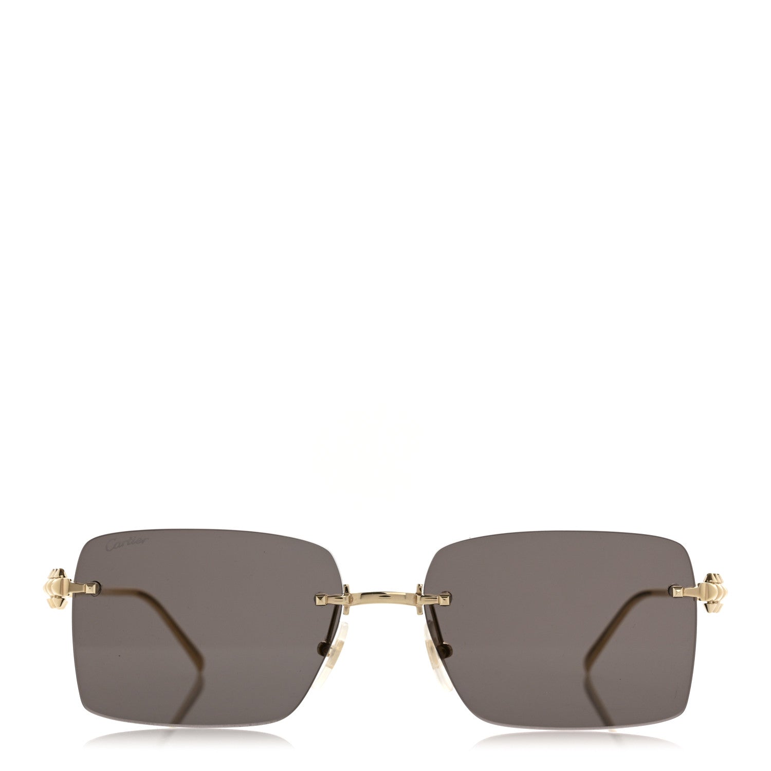 Cartier Clash De Cartier Sunglasses Smoke Gold 2 of 8