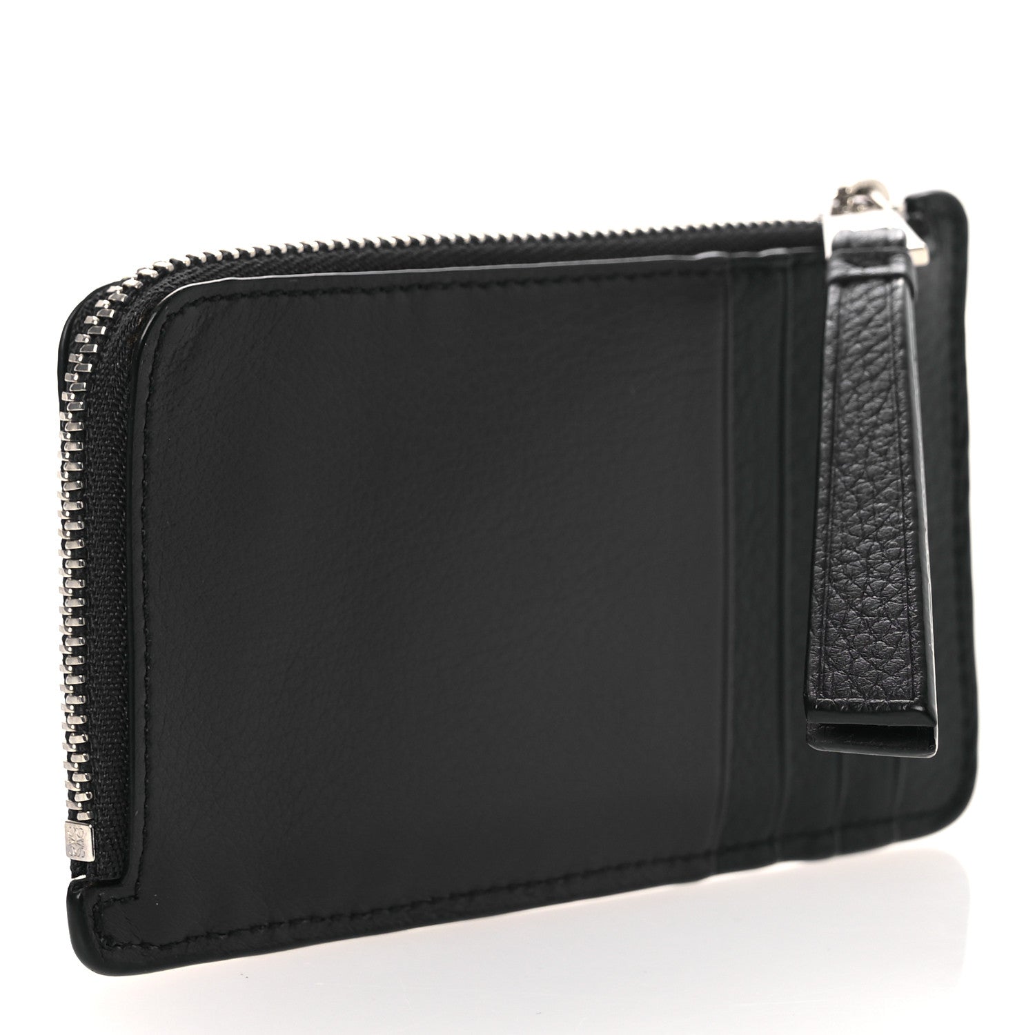 Loewe Calfskin Puzzle Colorblock Coin Card Holder Midnight 3 of 7