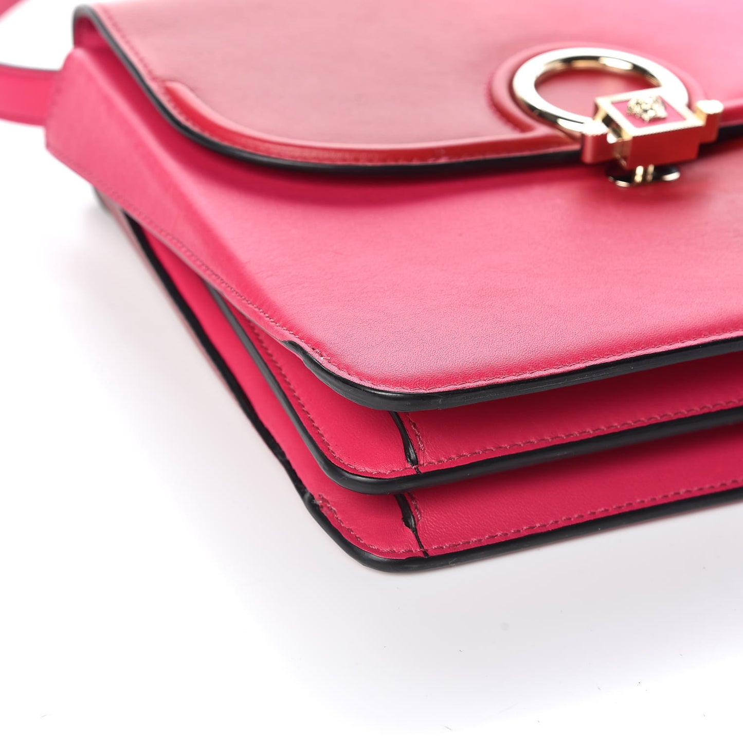 Calfskin Medium DV One Satchel Pink Red