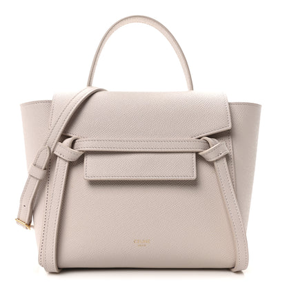 Celine Grained Calfskin Nano Belt Bag Pale Pink 1 of 10
