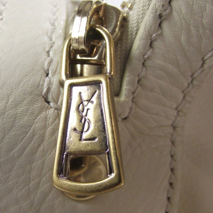 Saint Laurent Leather Large Muse Ivory 9 of 10