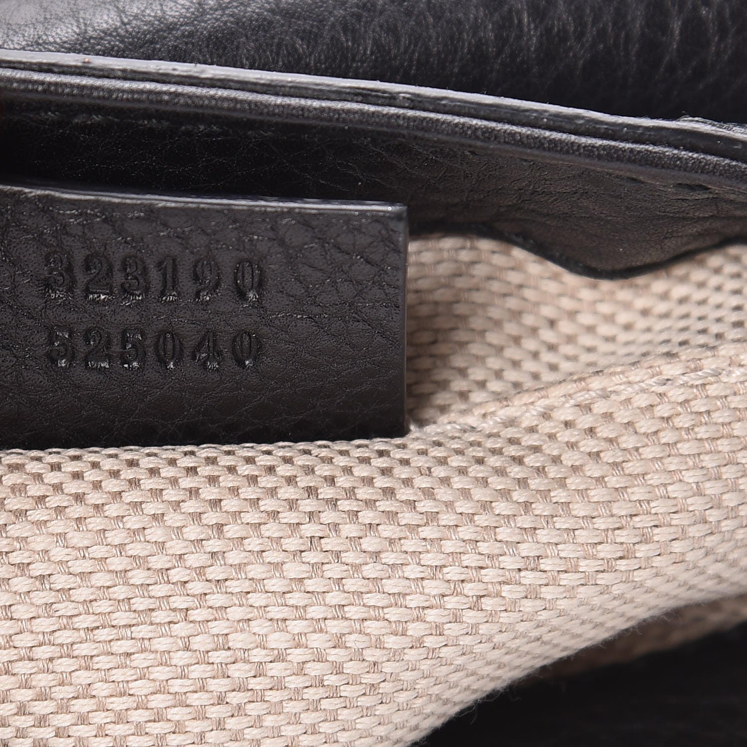 Gucci Pebbled Calfskin Small Soho Flap Crossbody Black 7 of 10