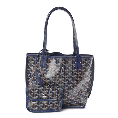 Goyard Goyardine Reversible Mini Anjou Navy 1 of 18