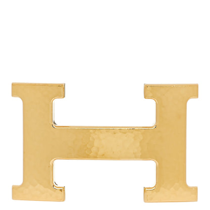 Hermes Martelee 32mm H Belt Buckle Gold 1 of 4