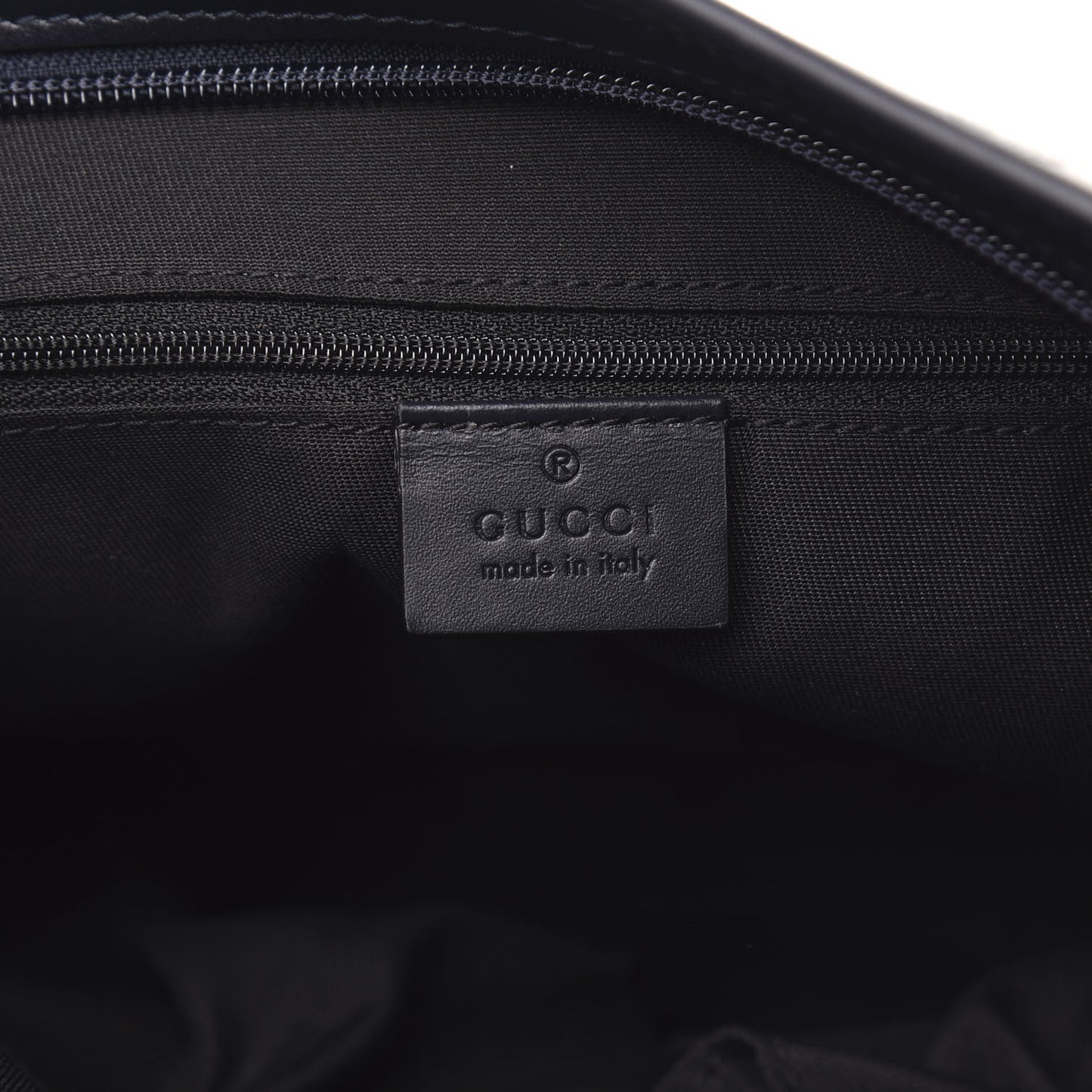 GG Supreme Monogram Web Flat Messenger Bag Navy