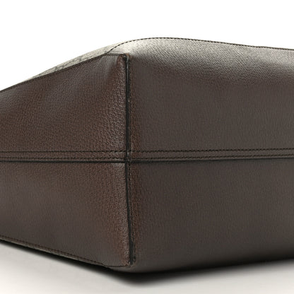 Gucci GG Supreme Monogram Web Ophidia Tote Brown 9 of 12