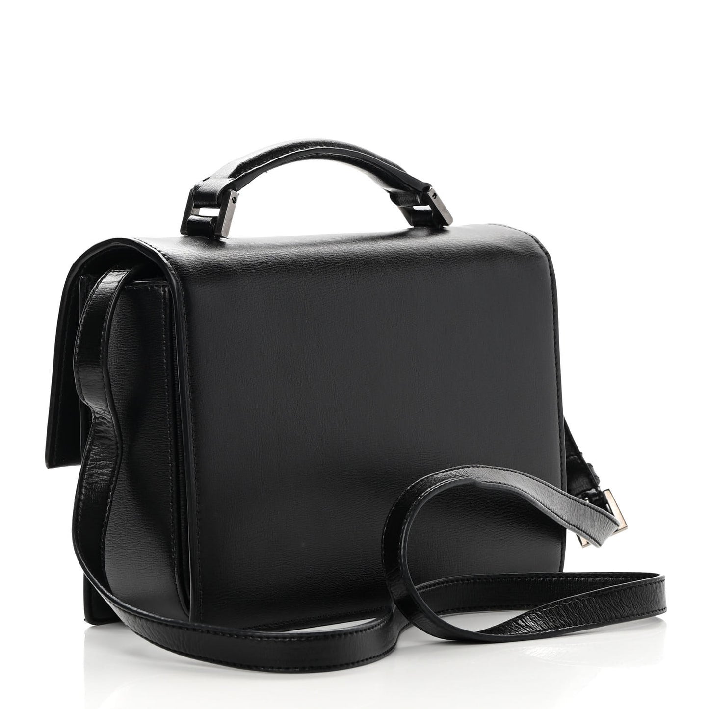 Calfskin Medium Bellechasse Satchel Black