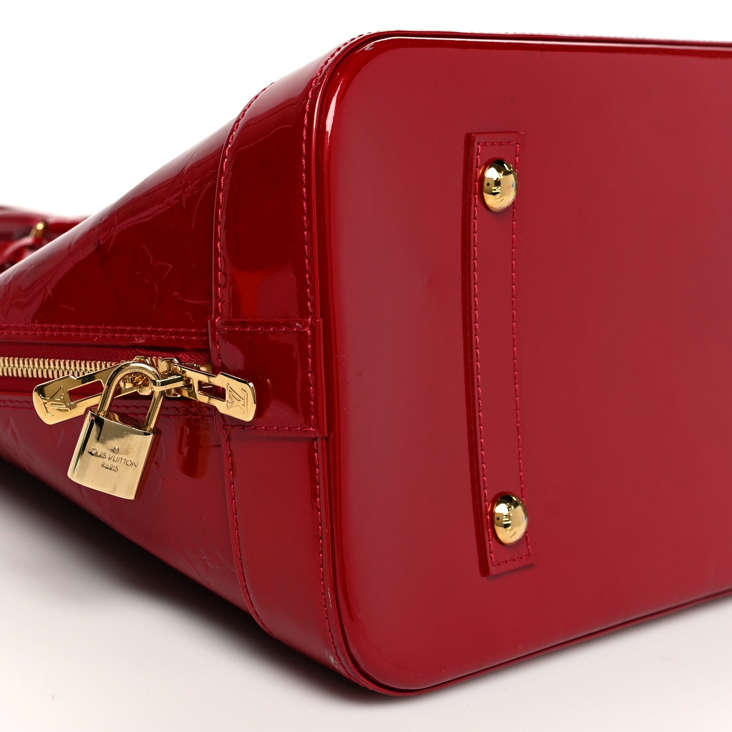 Louis Vuitton Vernis Alma GM Pomme D'Amour 8 of 15