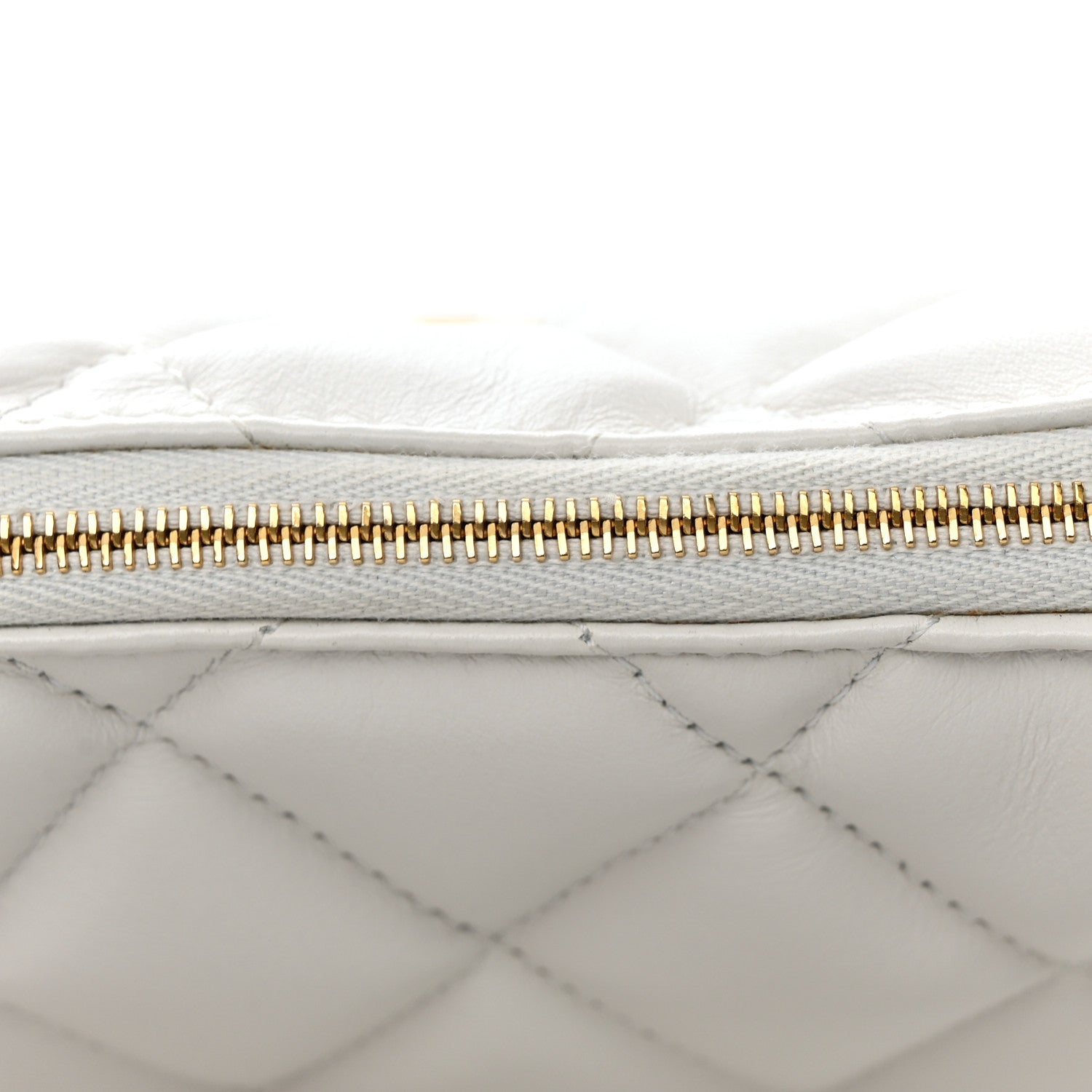 Balenciaga Nappa Calfskin Quilted Touch B Camera Shoulder Bag White 11 of 13