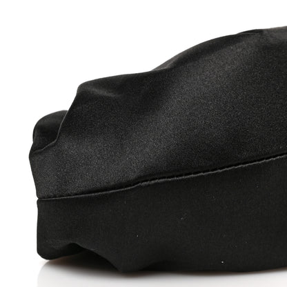 Judith Leiber Satin Crystal Evening Clutch Black 6 of 7
