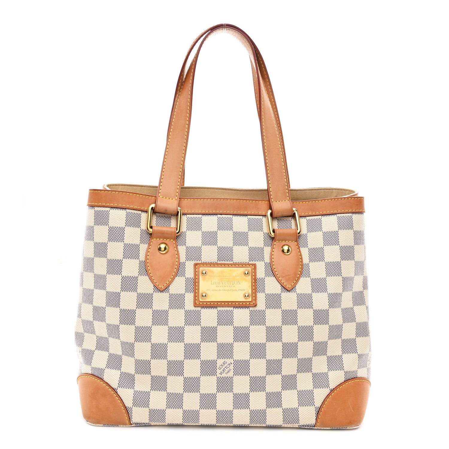 Louis Vuitton Damier Azur Hampstead PM 1 of 10