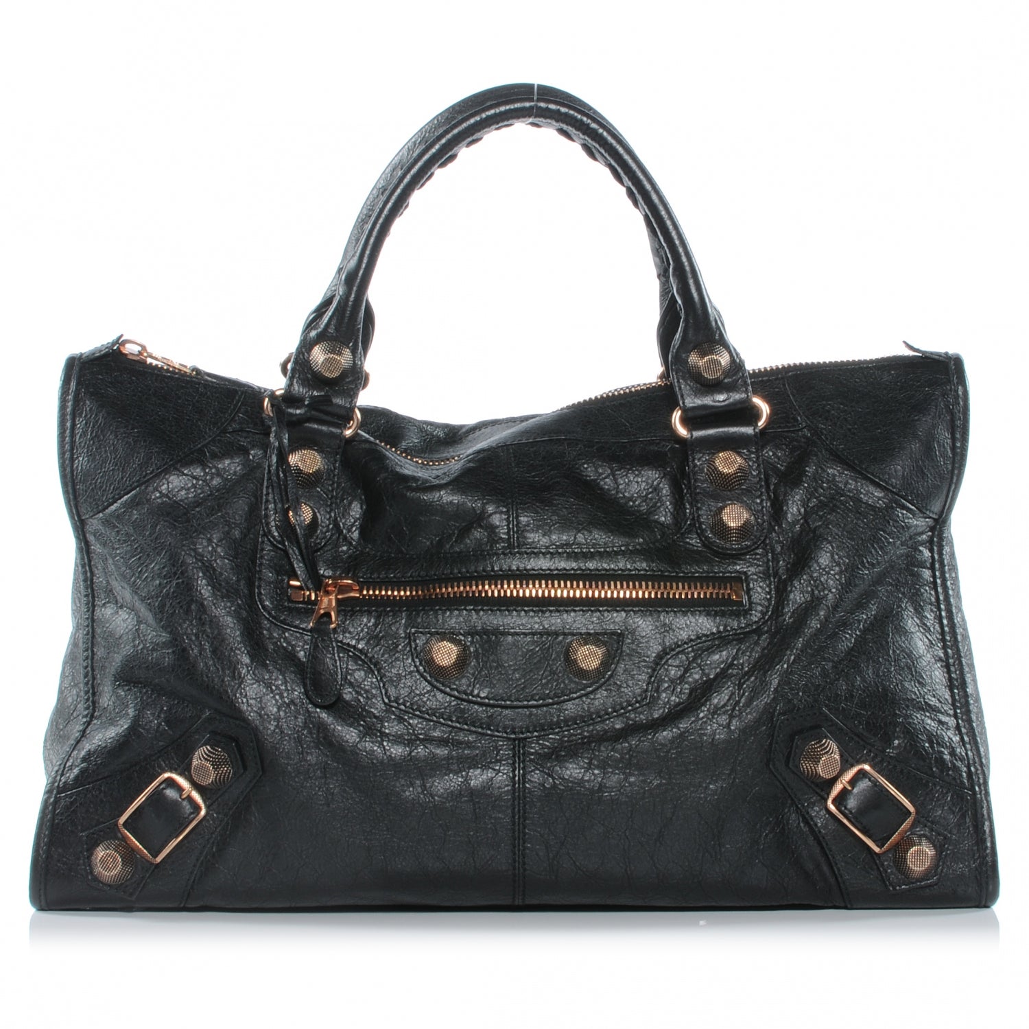 Balenciaga Agneau Giant 21 Rose Gold Hardware Work Black 1 of 9