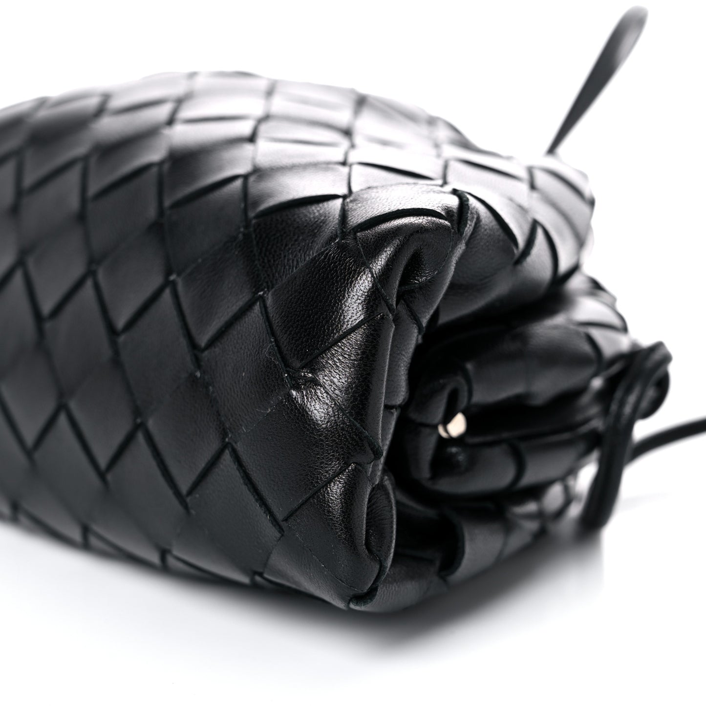 Nappa Intrecciato The Mini Pouch Black