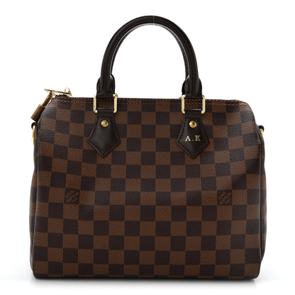 Louis Vuitton Damier Ebene Speedy Bandouliere 25 1 of 12