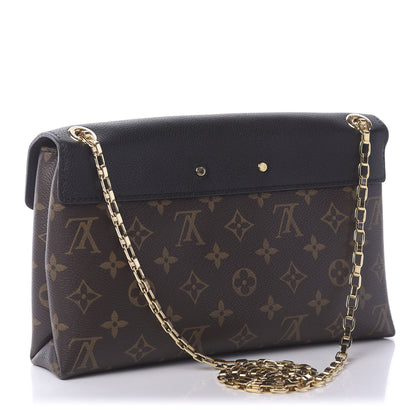 Louis Vuitton Monogram Pallas Chain Black 2 of 8