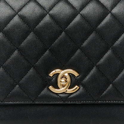 Chanel Caviar Quilted Large Business Affinity Flap Black 9 of 11