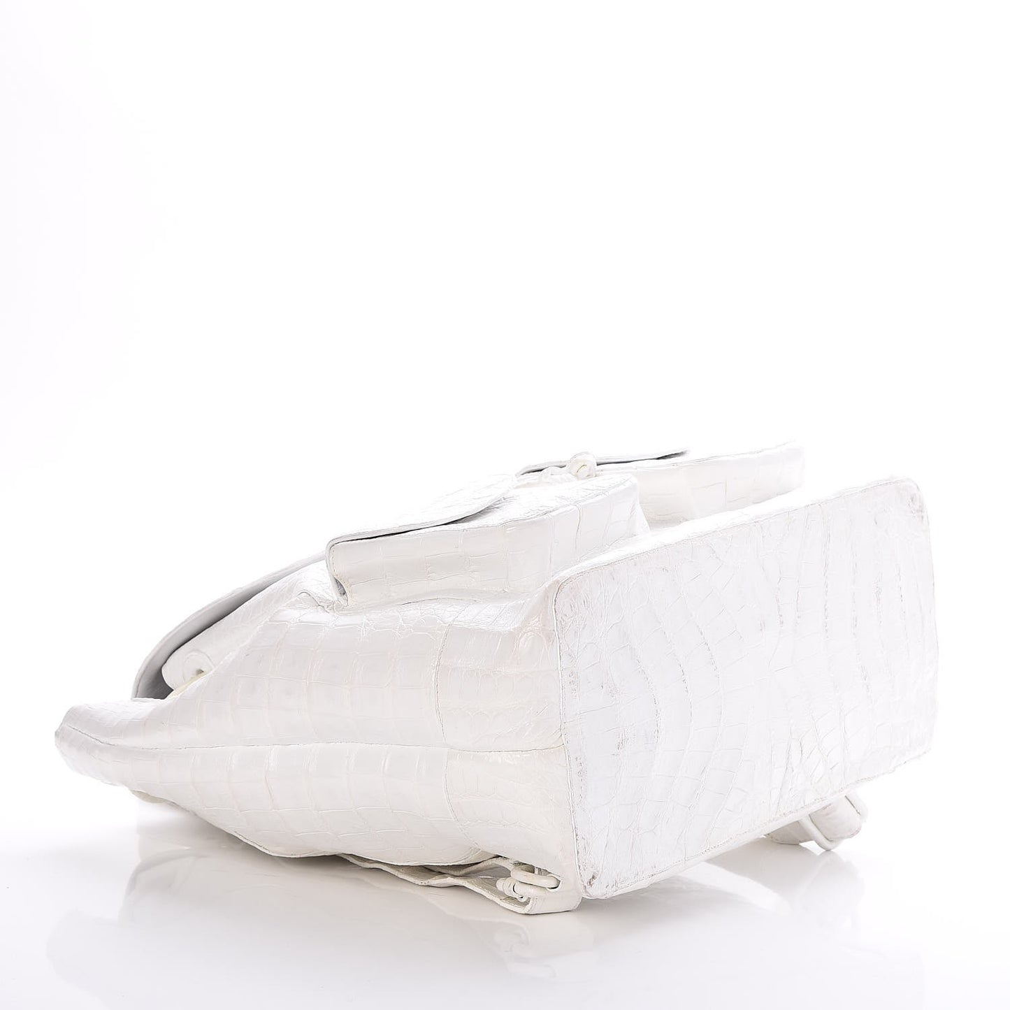 Crocodile Backpack White