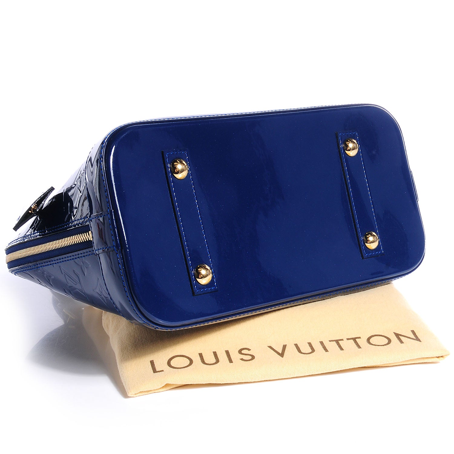 Louis Vuitton Vernis Alma PM Grand Blue 4 of 7