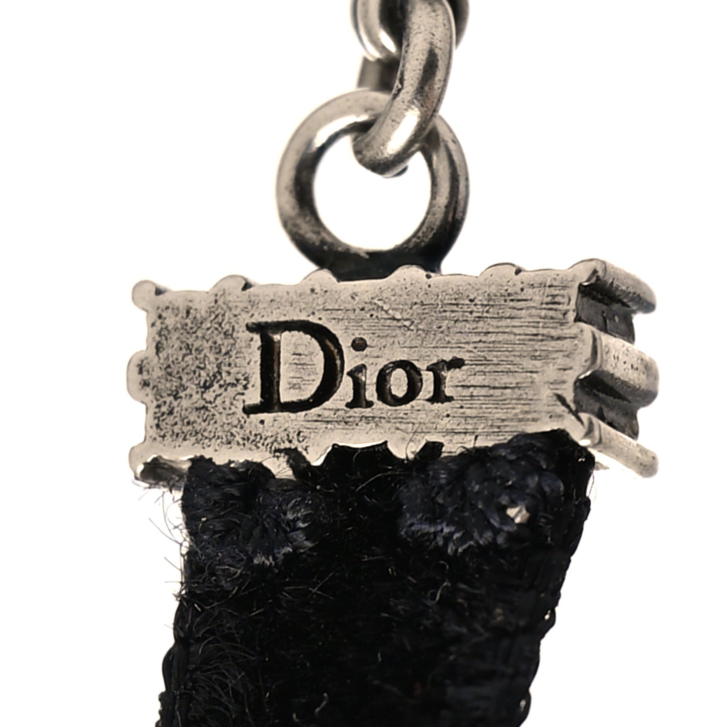 Velvet Crystal J’Adior Choker Necklace Black
