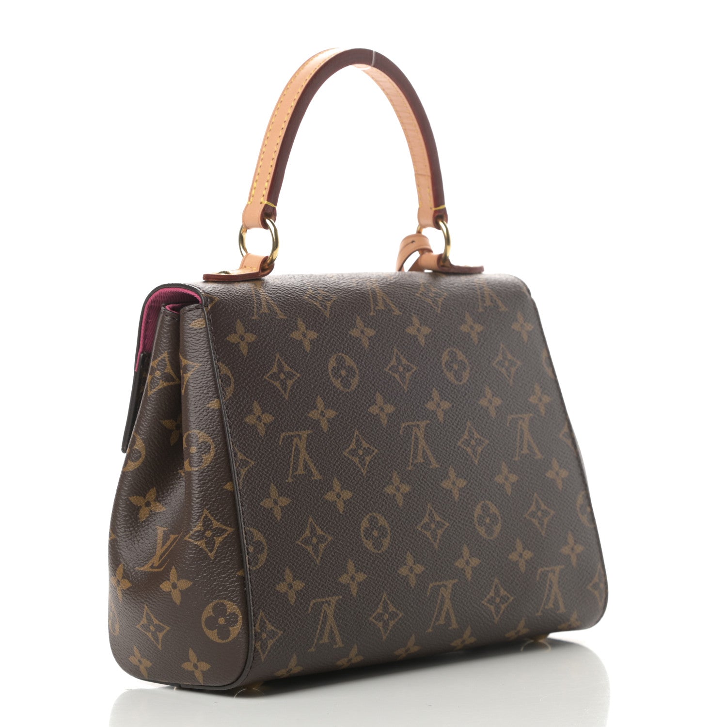 Louis Vuitton Monogram Cluny BB Bordeaux Fuchsia 3 of 10