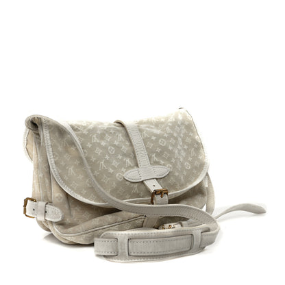 Louis Vuitton Monogram Mini Lin Saumur Dune 3 of 9