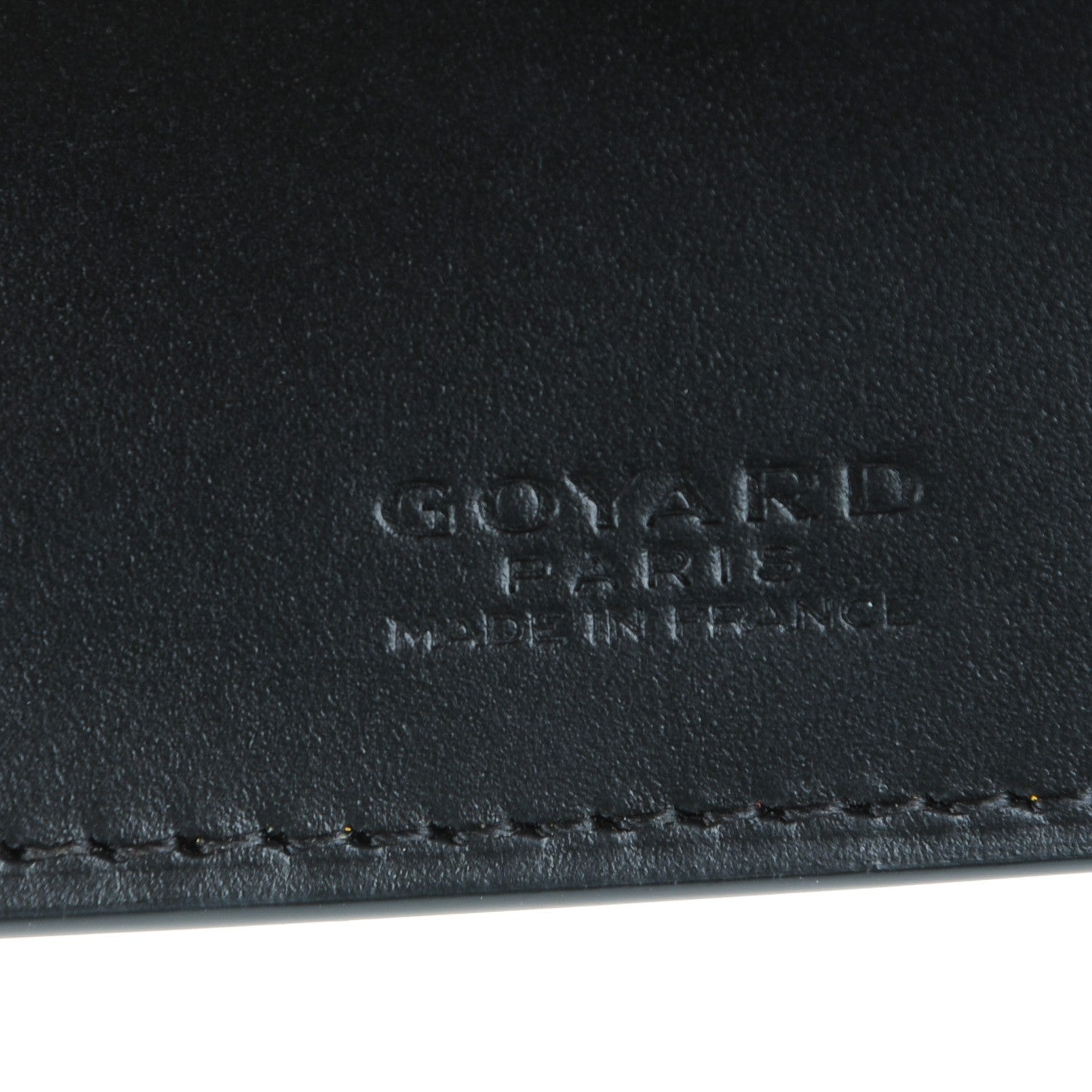 Goyard Goyardine Bi-Fold Victoire PM Wallet Black 6 of 7