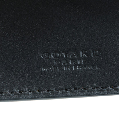 Goyard Goyardine Bi-Fold Victoire PM Wallet Black 6 of 7