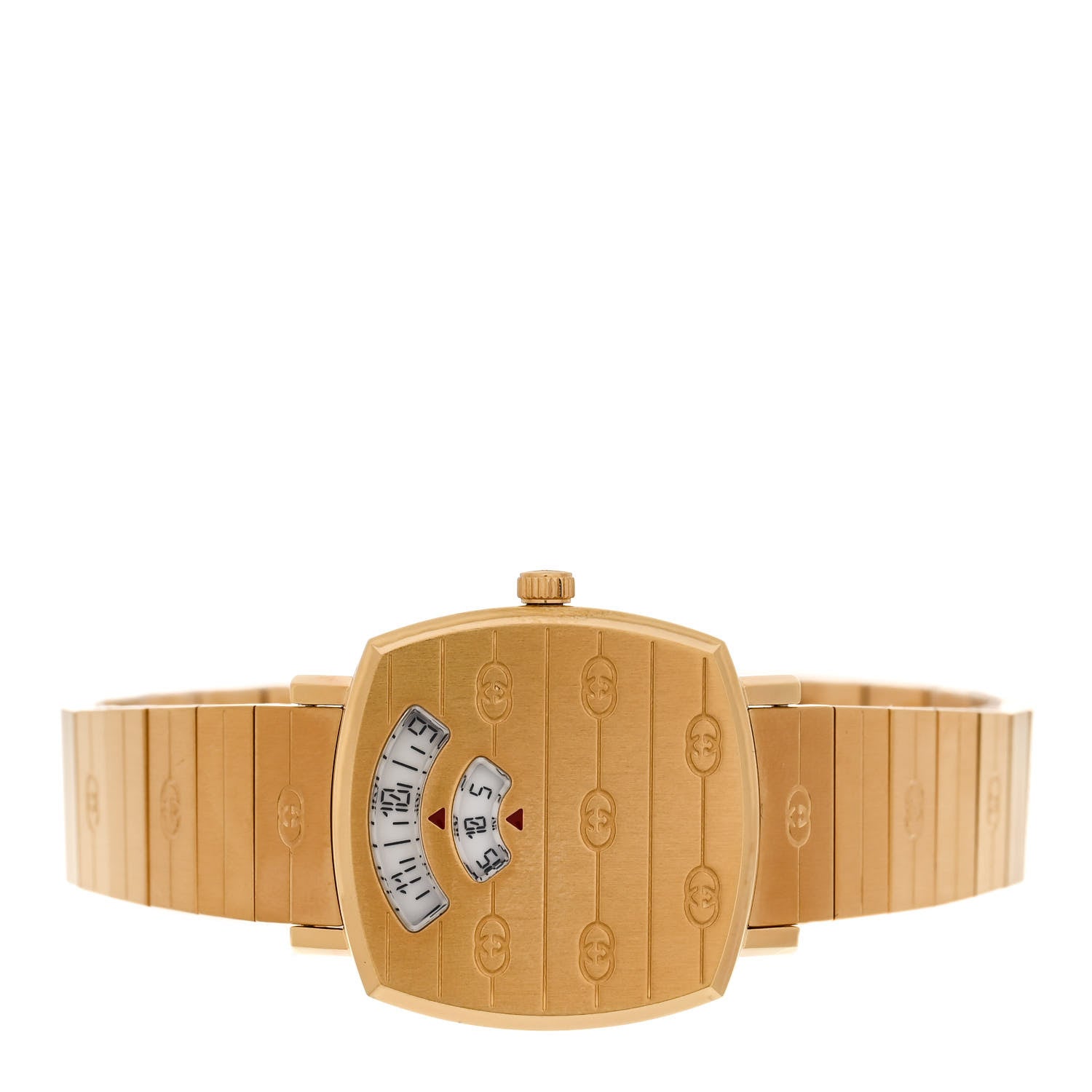 Gucci Stainless Steel 27mm Grip Quartz Watch Gold 2 of 5